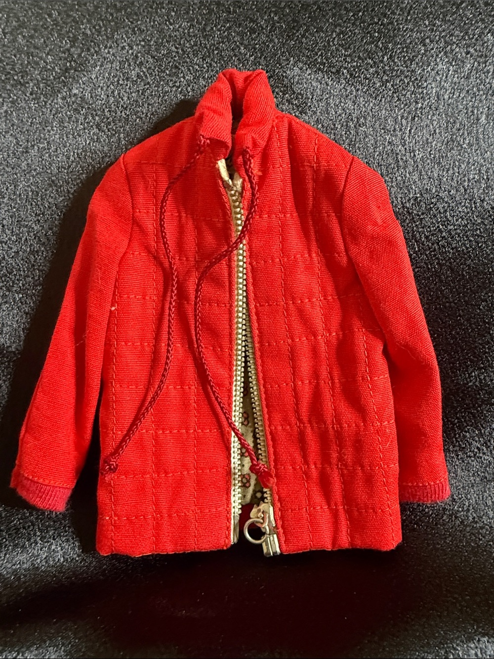 Ken Doll Quilted Jacket with Front Zip